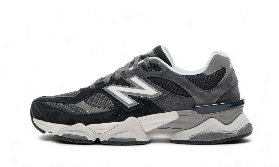 New Balance 9060 Black Phantom Magnet Silver Metallic