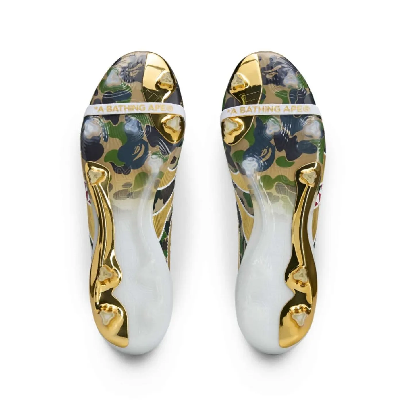 Bape x adidas Predator Elite Foldover Tongue FG Green Camo - Image 4