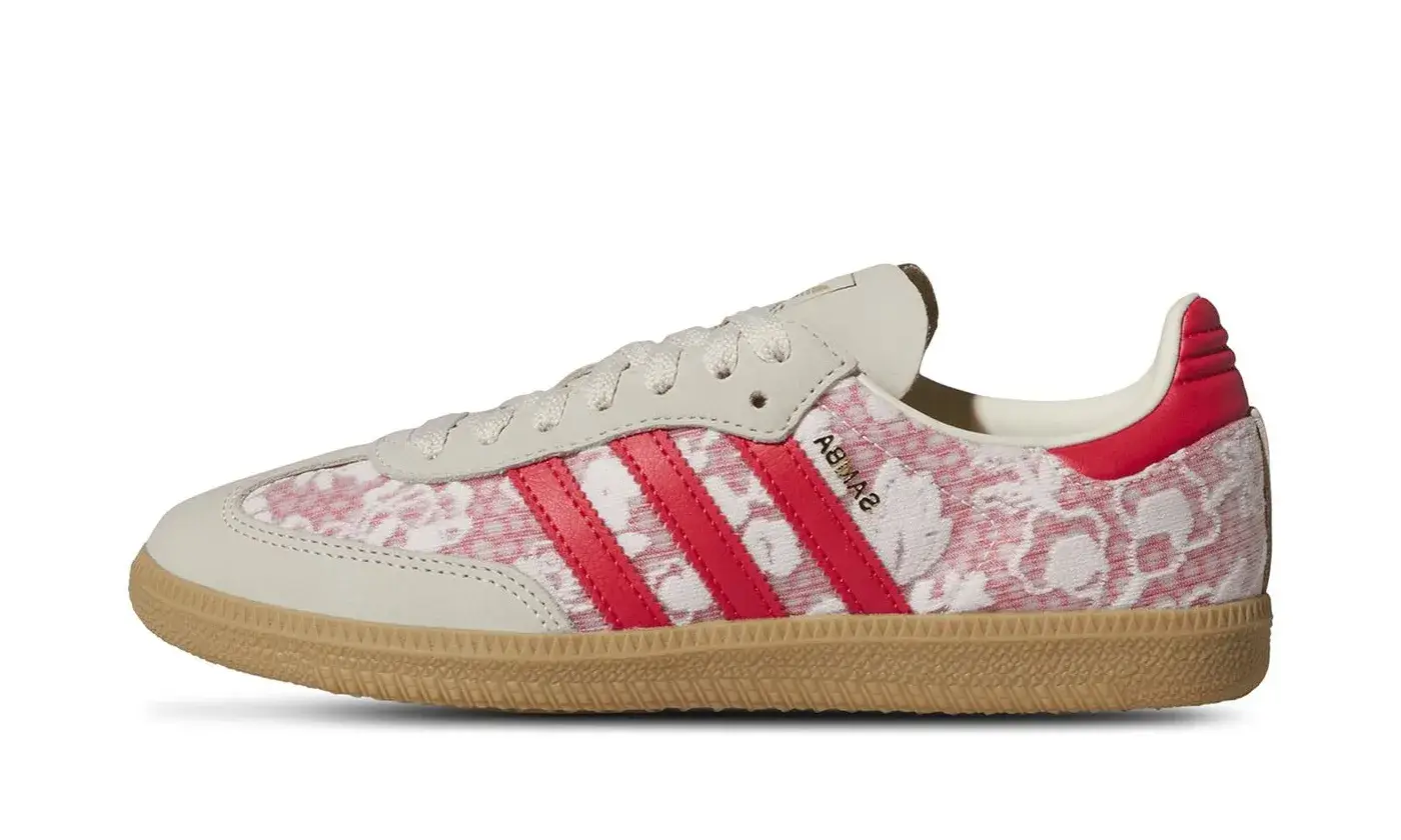 Liberty London x adidas Samba OG Better Scarlet