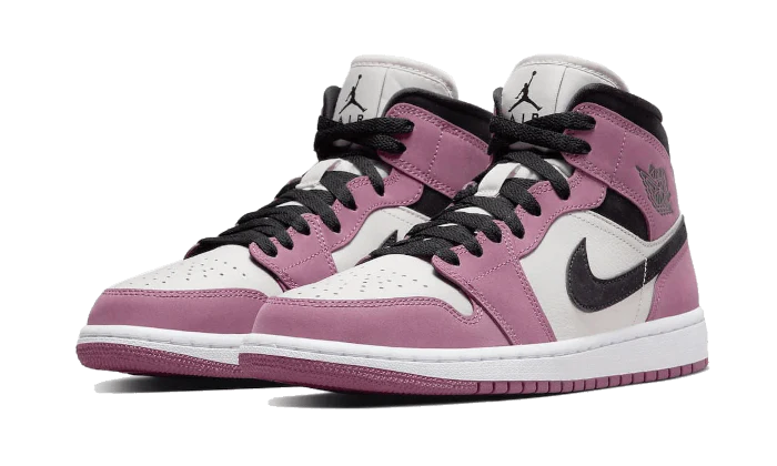 Air Jordan 1 Mid Light Mulberry - Image 2