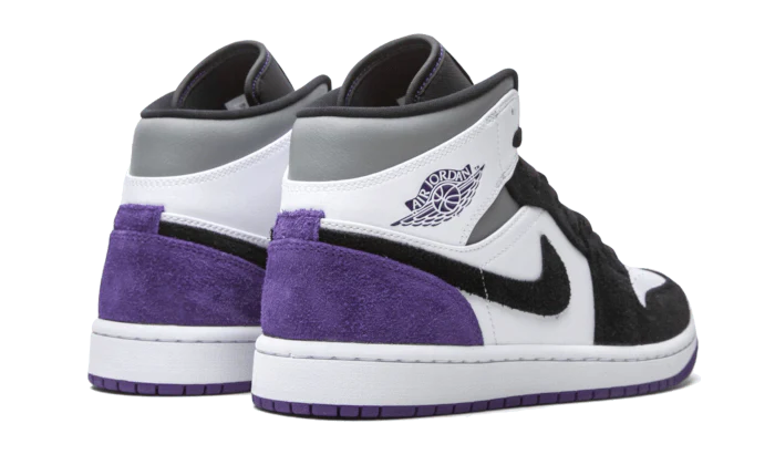 Air Jordan 1 Mid SE Varsity Purple - Image 3