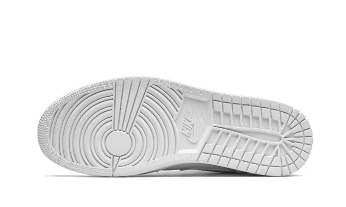 Air Jordan 1 Mid Triple White (2020) - Image 4