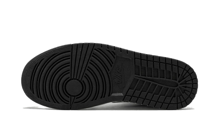 Air Jordan 1 Mid White Light Smoke Grey - Image 4