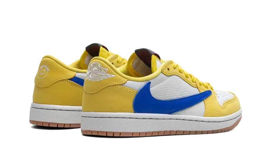 Travis Scott x Air Jordan 1 Retro Low OG SP Canary - Image 3