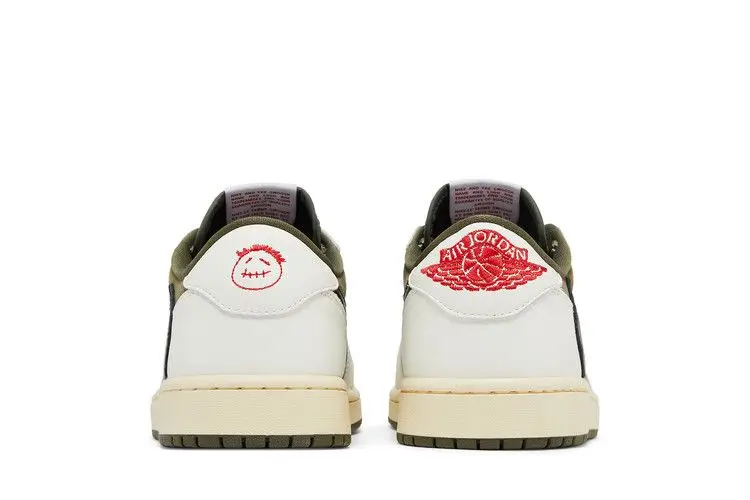 Travis Scott x Air Jordan 1 Retro Low OG SP Medium Olive - Image 2