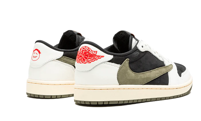 Travis Scott x Air Jordan 1 Retro Low OG SP Olive - Image 3