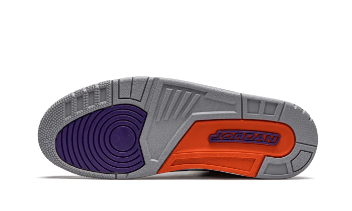 Air Jordan 3 Retro Black Court Purple - Image 4