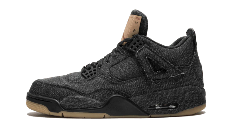 Air Jordan 4 Retro Levi's Black