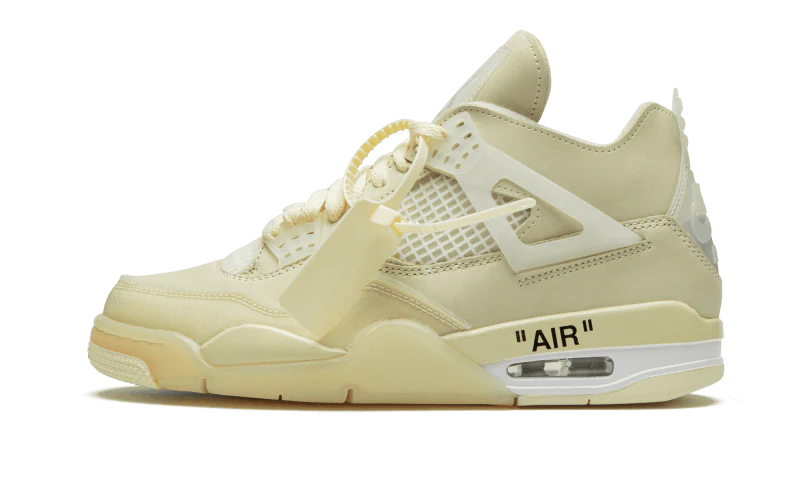 Off-White x Air Jordan 4 Retro Sail