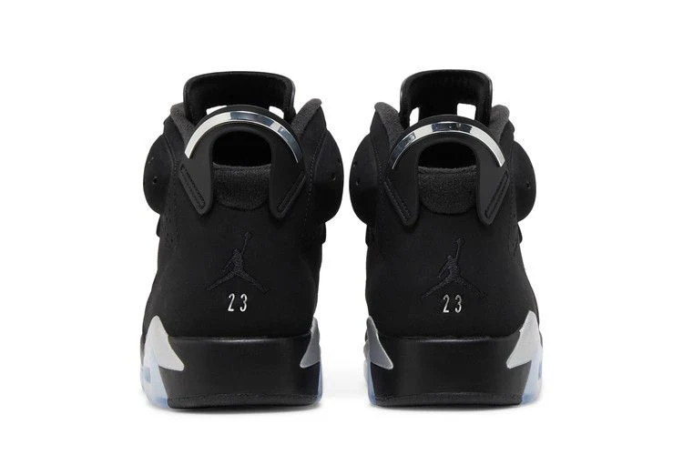 Air Jordan 6 Retro Chrome Metallic Silver - Image 3