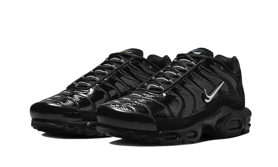 Nike Air Max Plus Black Volt Silver - Image 2