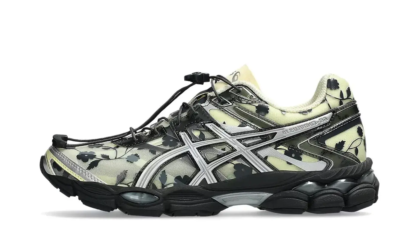 Cecilie Bahnsen x Asics Gel-Cumulus 16 Floral Pack Ivory Black