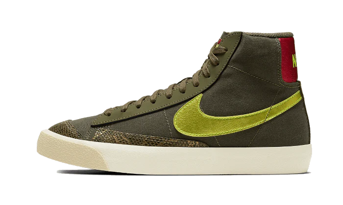 Nike Blazer Mid 77 Olive Snakeskin