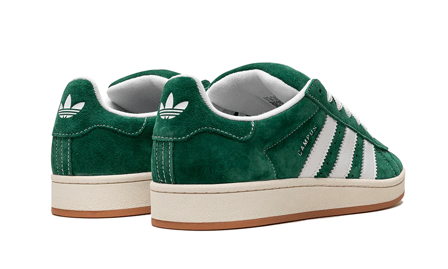 adidas Campus 00s Dark Green Cloud White - Image 3