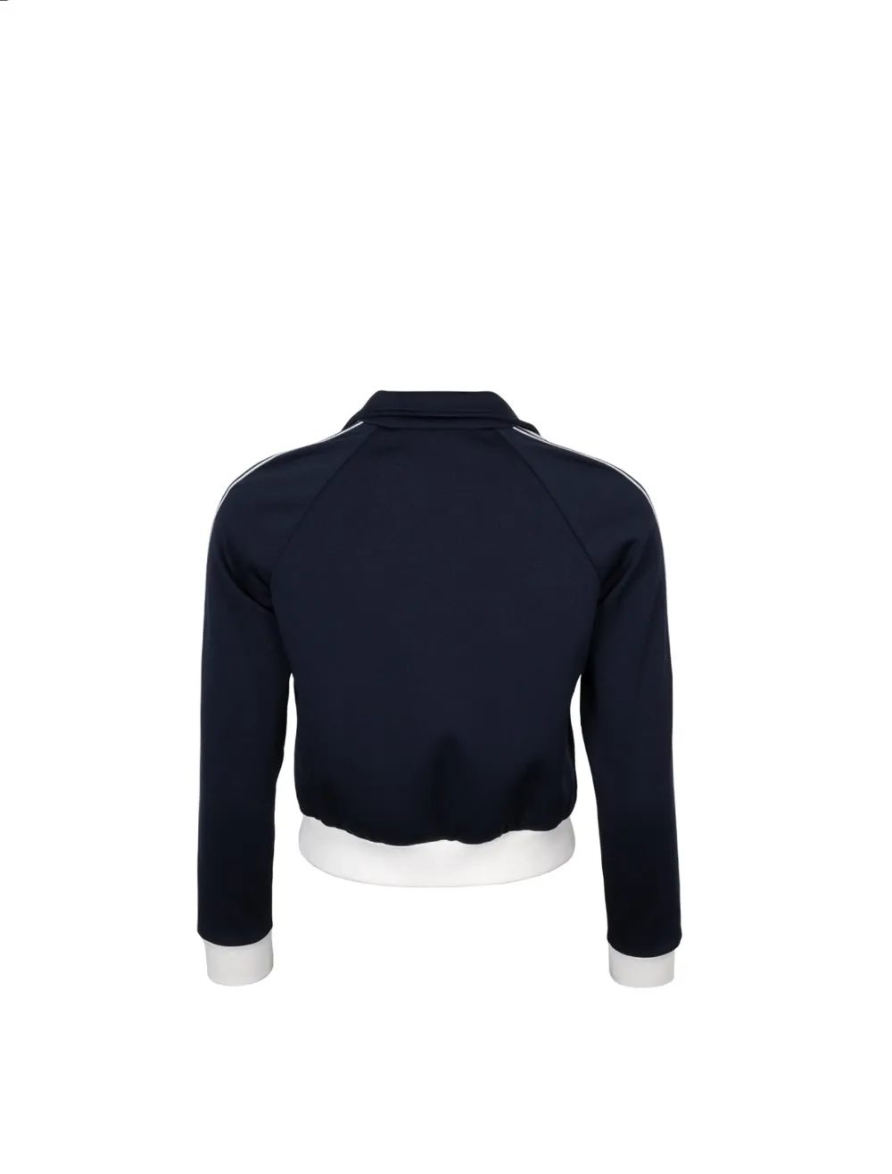 Celine Logo Zip Jacket Navy - Image 2