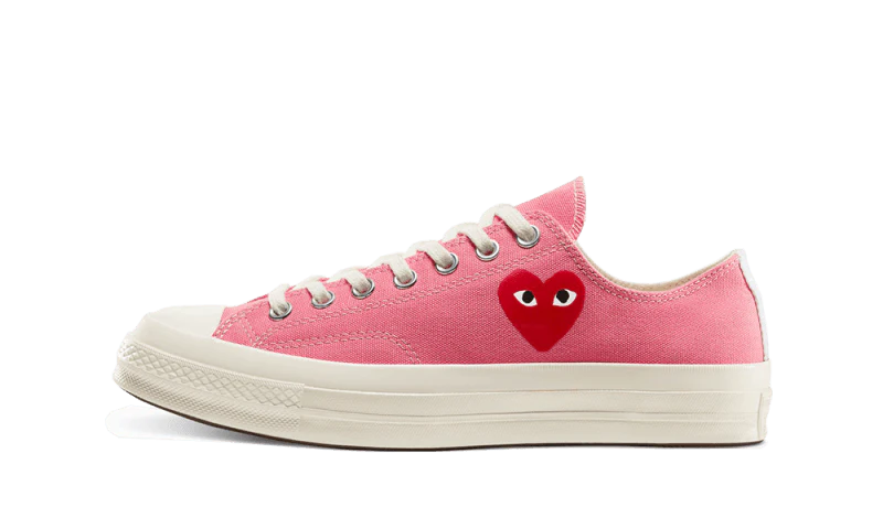 Comme des Garçons x Converse Chuck Taylor All-Star 70s Ox CDG PLAY Bright Pink