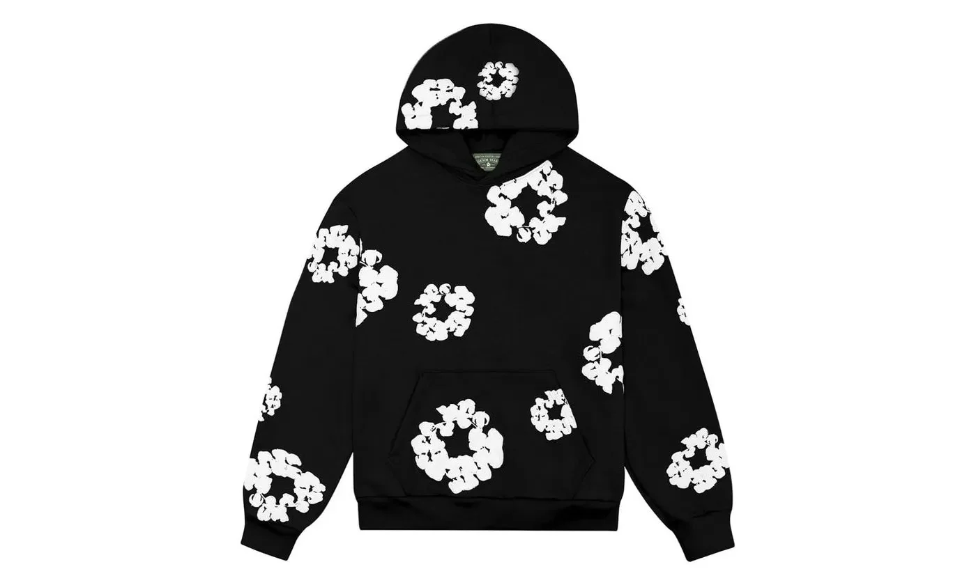 Denim Tears The Cotton Wreath Sweatshirt Black
