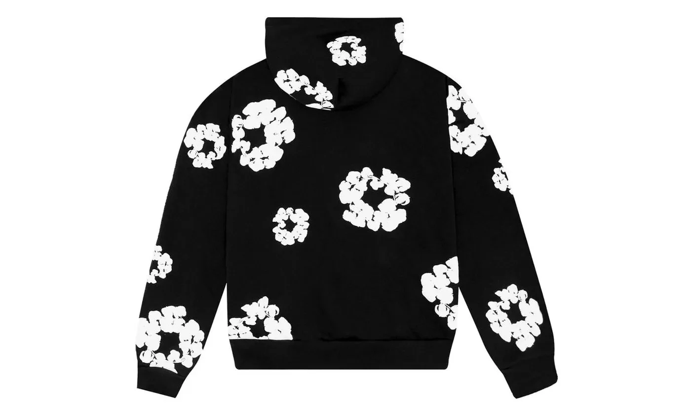 Denim Tears The Cotton Wreath Sweatshirt Black - Image 2