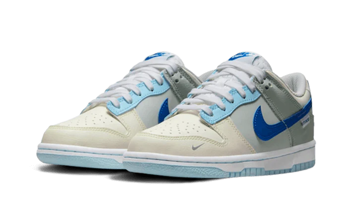 Nike Dunk Low Ivory Hyper Royal - Image 2
