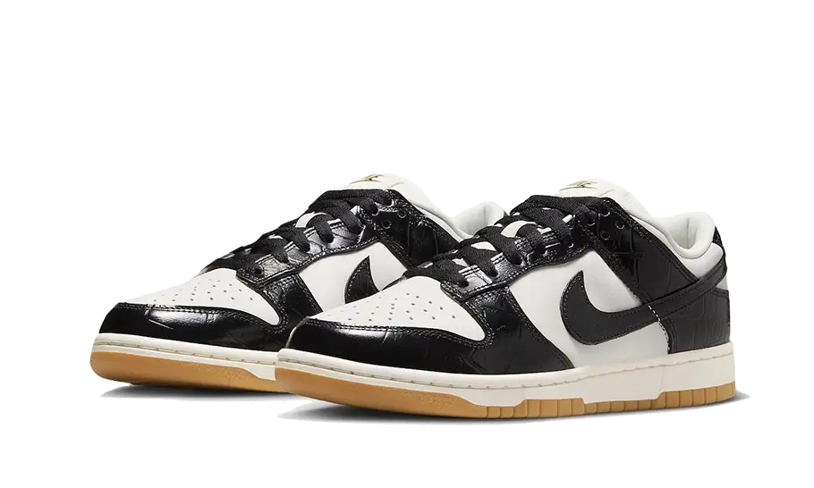 Nike Dunk Low LX Black Croc - Image 2