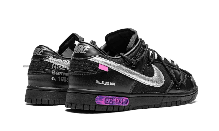 Nike Dunk Low Off-White Lot 50 - Image 3