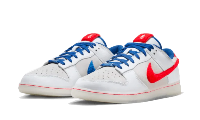 Nike Dunk Low Retro PRM Year of the Rabbit White Crimson - Image 2