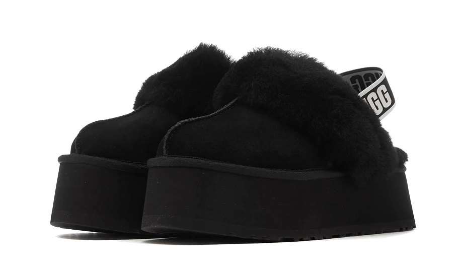 UGG Funkette Slipper Black - Image 2