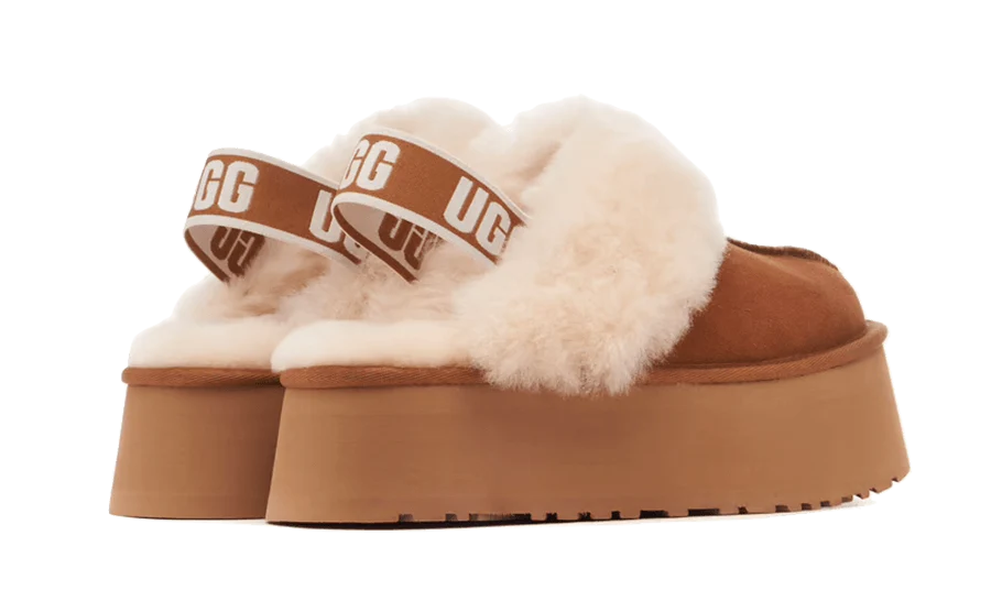 UGG Funkette Slipper Chestnut - Image 3