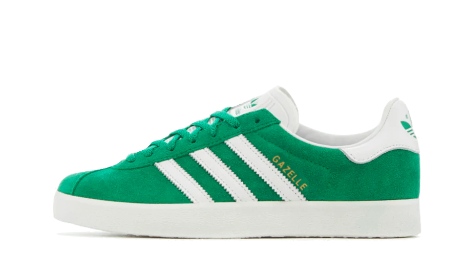 adidas Gazelle 85 Green White Gold Metallic