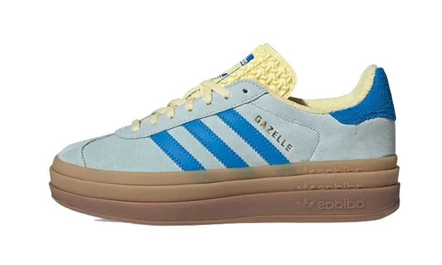 adidas Gazelle Bold Almost Blue Yellow