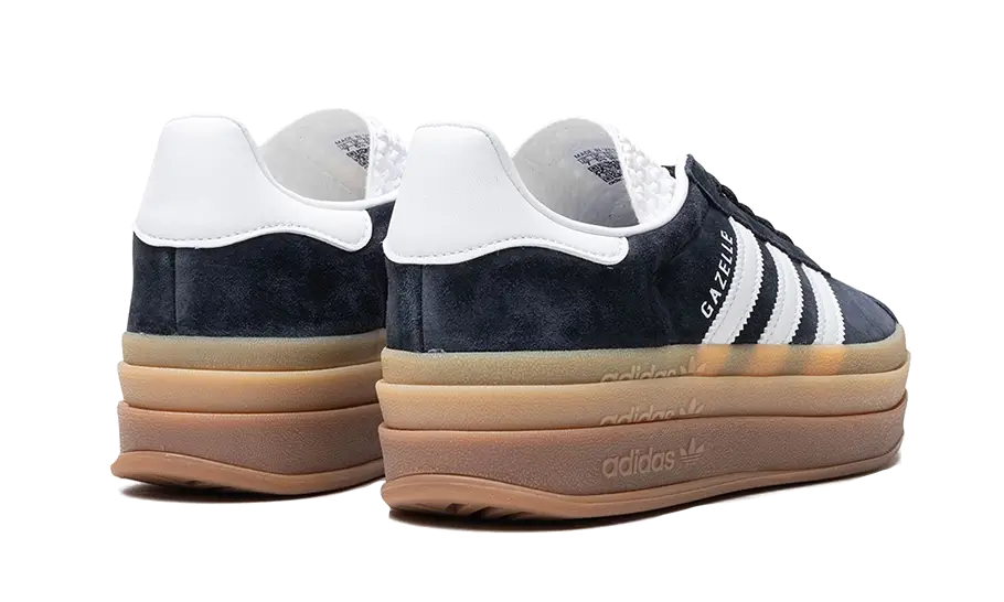 adidas Gazelle Bold Core Black Cloud White - Image 3