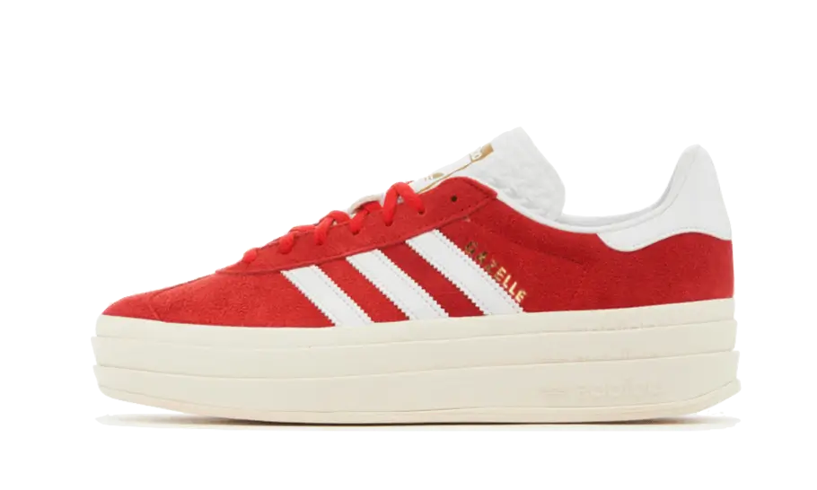adidas Gazelle Bold Red Cloud White