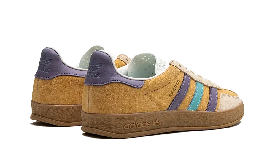 adidas Gazelle Indoor Glow Orange Shadow Violet - Image 3