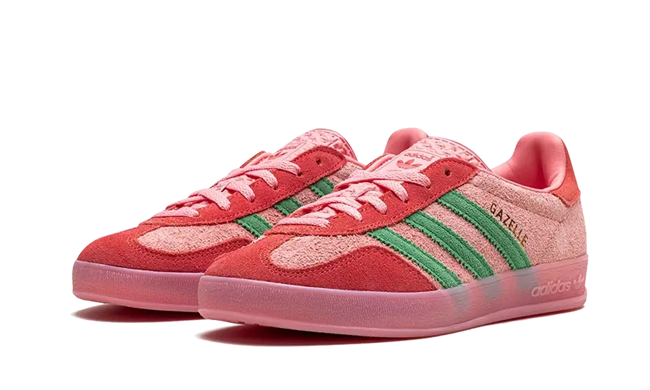 adidas Gazelle Indoor Semi Pink Spark Preloved Scarlet - Image 2