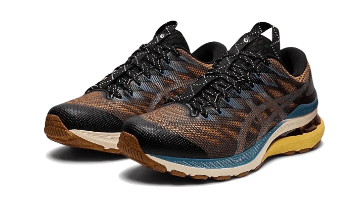 Asics Gel-Kayano 28 Anthracite Antique Gold - Image 2