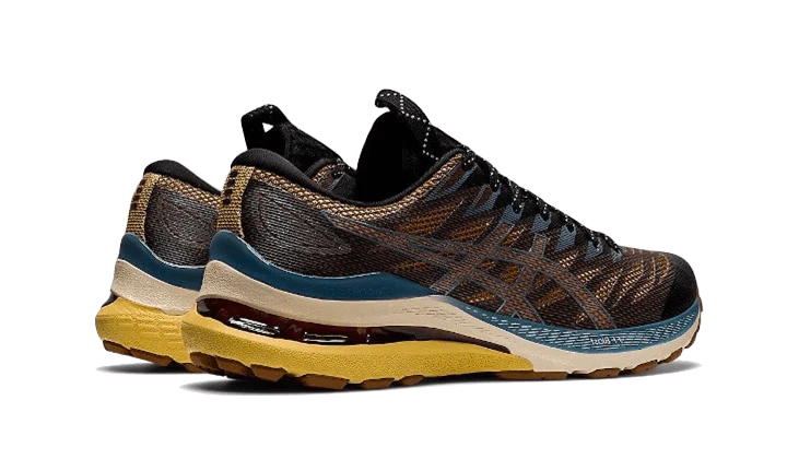 Asics Gel-Kayano 28 Anthracite Antique Gold - Image 3