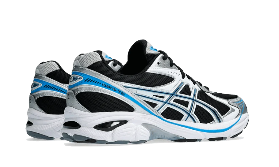 Asics GT-2160 Black Pure Silver Bright Blue - Image 3