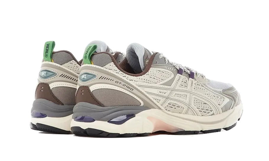 Wood Wood x Asics GT-2160 Cream Oatmeal - Image 3