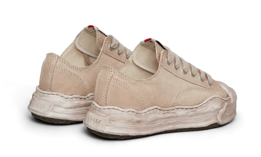 Maison Mihara Yasuhiro Hank OG Sole Over-Dyed Canvas Low Brown - Image 3