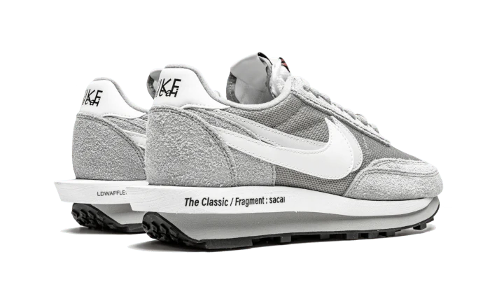 Sacai x Nike LD Waffle Fragment Wolf Grey - Image 3