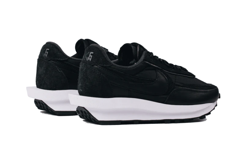 Sacai x Nike LD Waffle Triple Black - Image 3