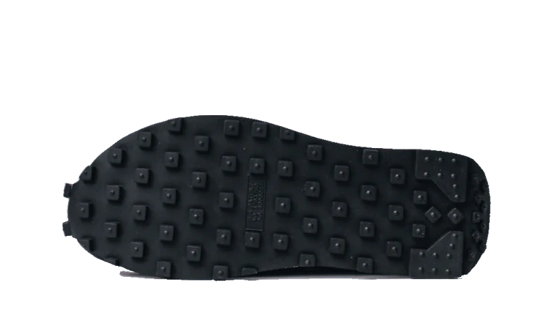 Sacai x Nike LD Waffle Triple Black - Image 4
