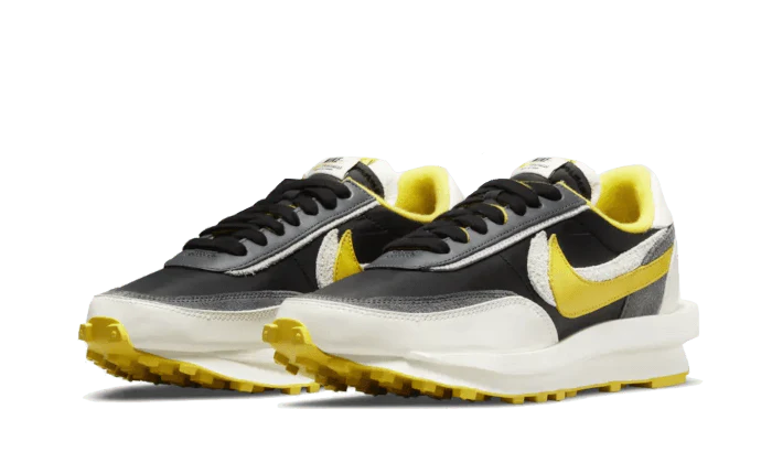 Sacai x Nike LD Waffle Undercover Black Bright Citron - Image 2