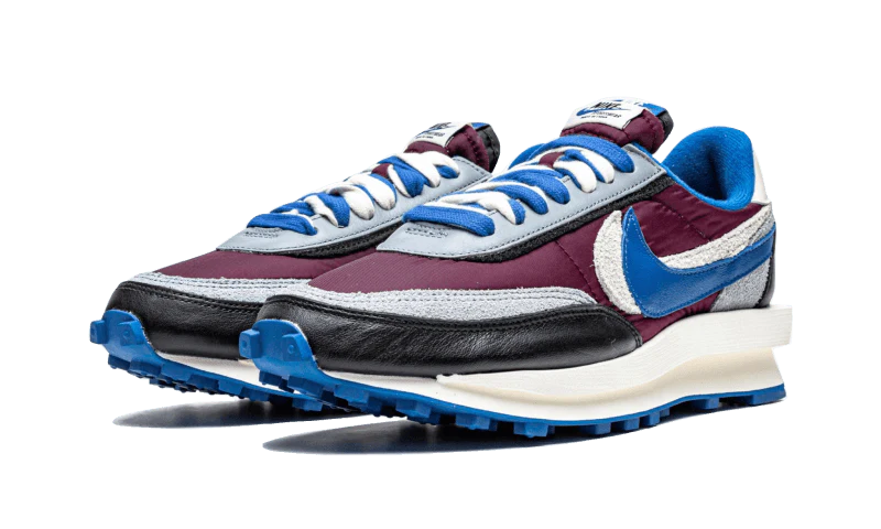 Sacai x Nike LD Waffle Undercover Night Maroon Team Royal - Image 2