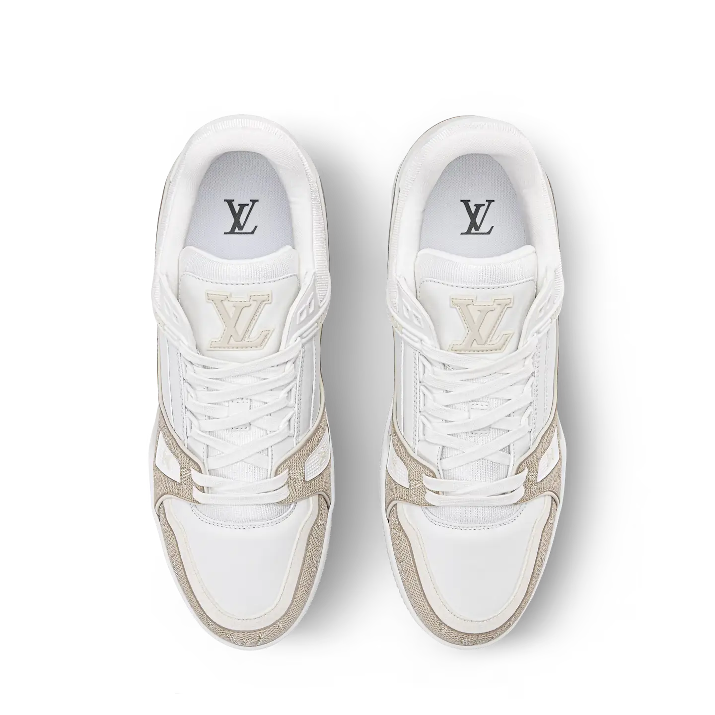 Louis Vuitton LV Trainer Beige - Image 2