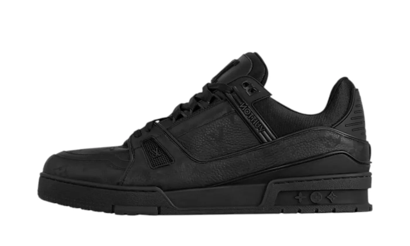 Louis Vuitton LV Trainer Black Monochrome