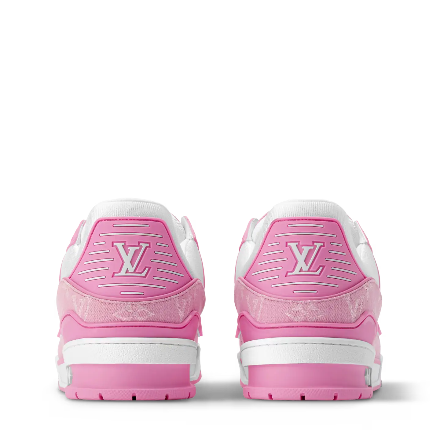 Louis Vuitton LV Trainer Monogram Pink - Image 4