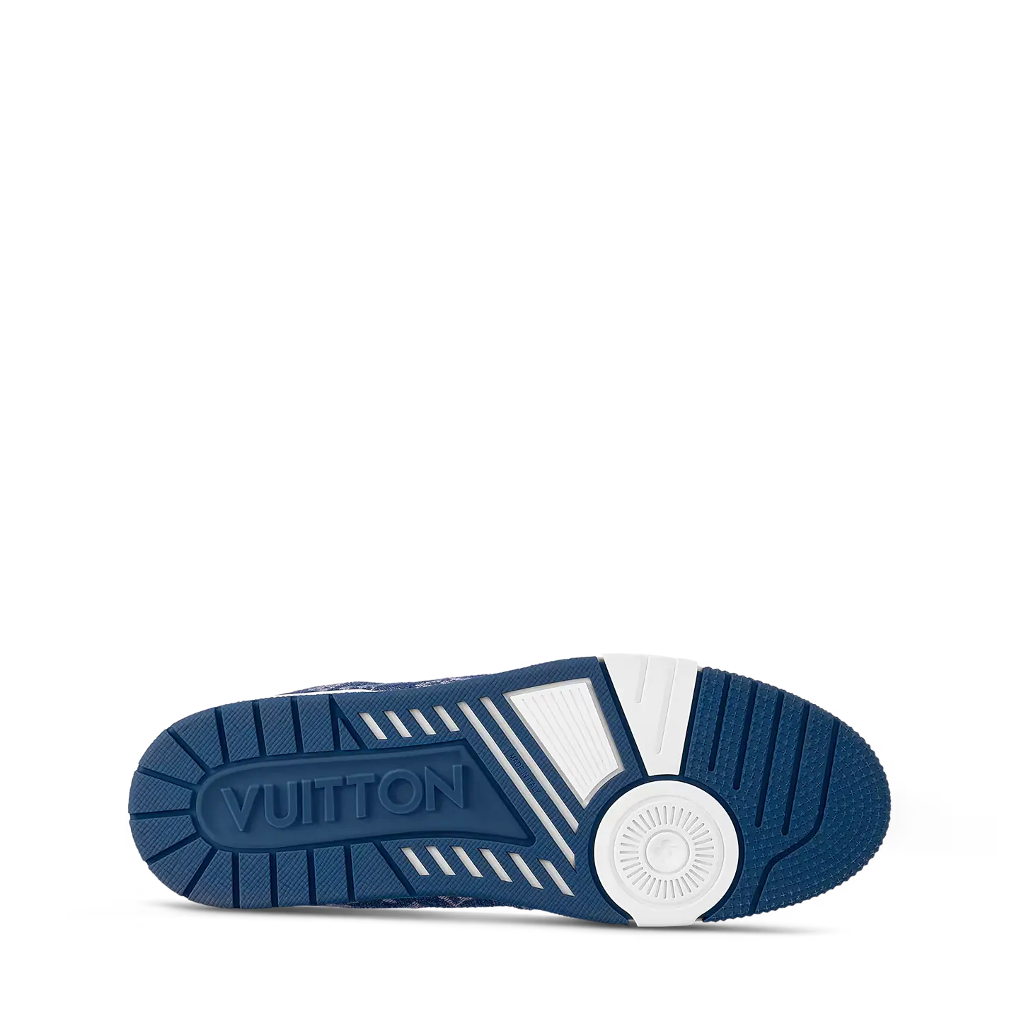Louis Vuitton LV Trainer Monogram Denim White Blue - Image 6