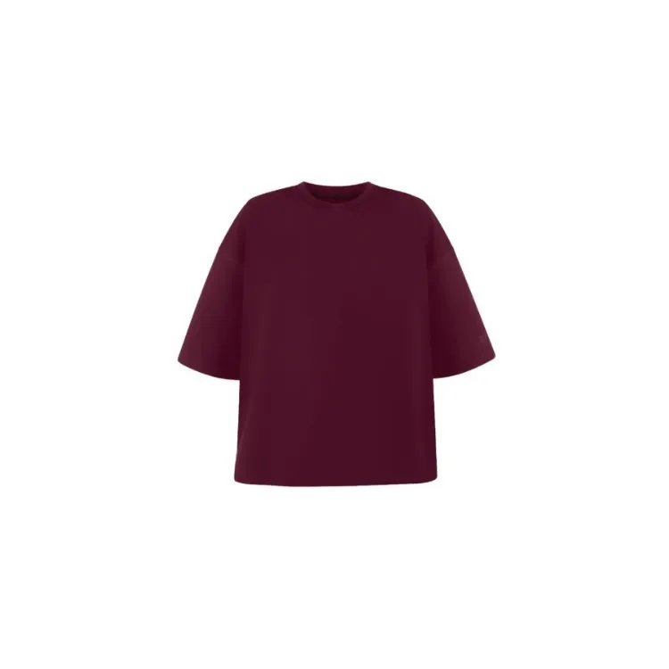 MSC Design T-Shirt Bordowy