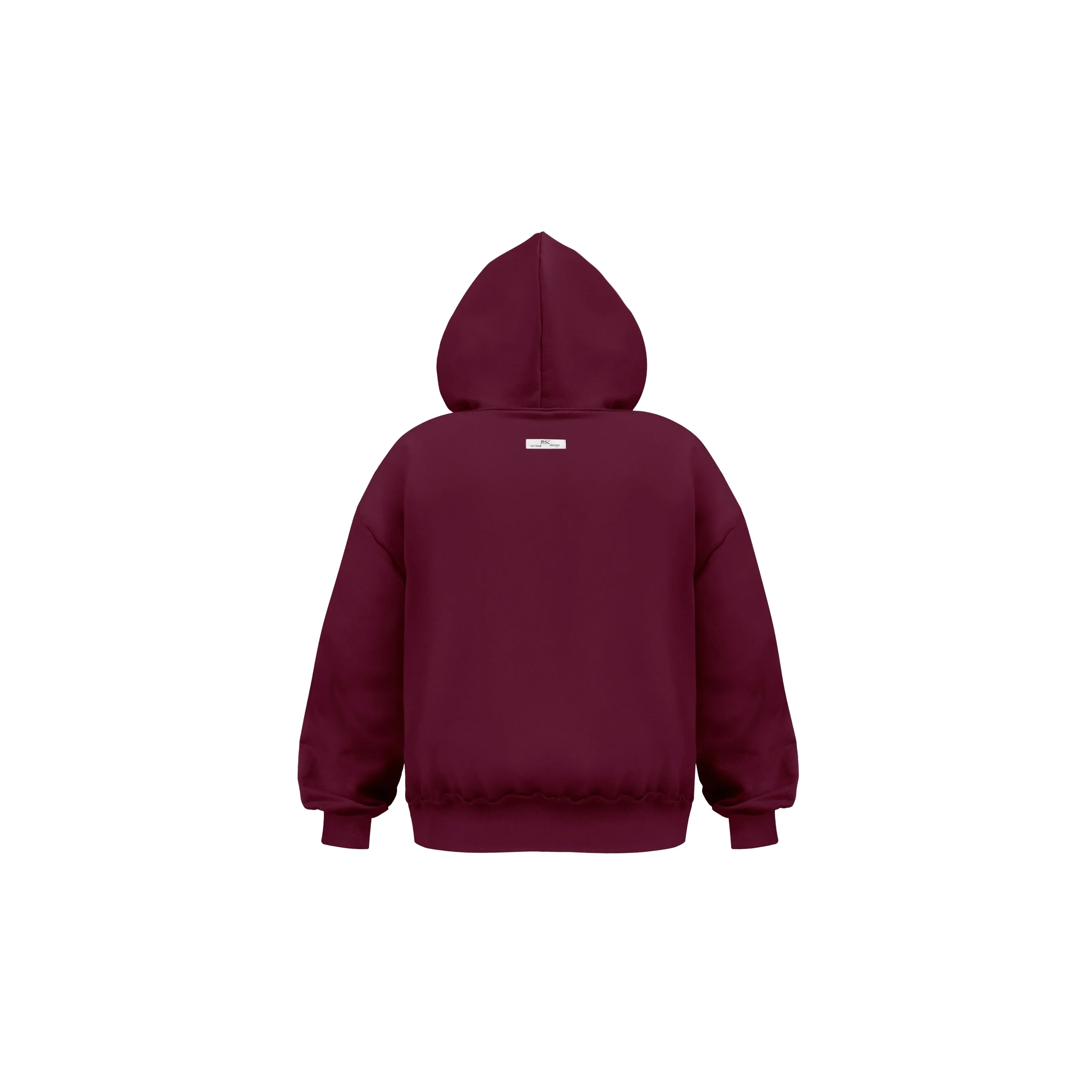 MSC Hoodie Maroon - Image 2